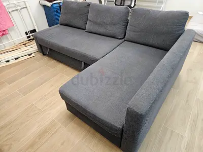 Ikea Sofa Bed L-shape (Price Negotiable)