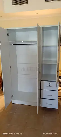 Brand new 3 door wood wardrobe for sale