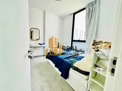 Furnished 1BR | Semi Pool view | Master Bedroom | Parking free
