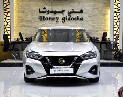 AED 694 EMi at 0% DP | Nissan Maxima SV ( 2021 Model ) in Silver Color American Specs