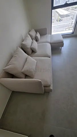 IKEA Soderamn L Shape Sofa Beige