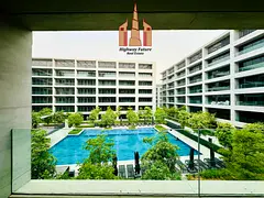 Directly Pool View 1BHK in Sakoon Building Aljada Community With All Amenities