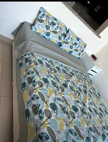 Bed and mattress