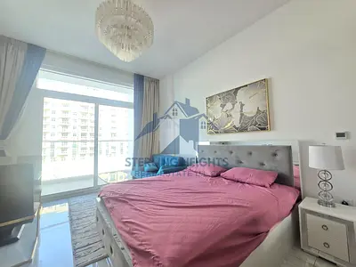 Elegant Furnished Studio Next to Metro | Pearlz by Danube | Al Furjan