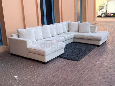 The One Kingston Sectional Ushape Sofa beige