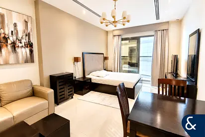 Burj Khalifa View | Luxury Furnished Studio
