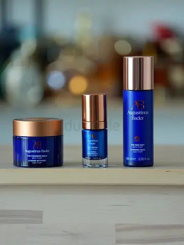 Set of three skincare products (creams and serums) - unused condition