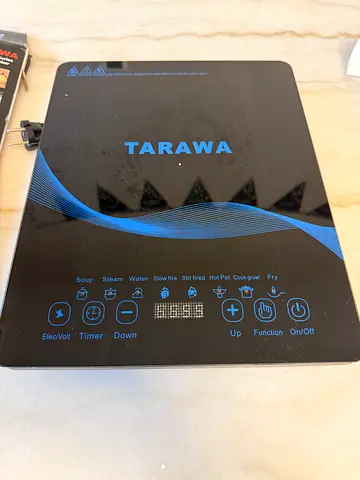 Tarawa Portable Induction Cooktop - Single Burner, Touch Control