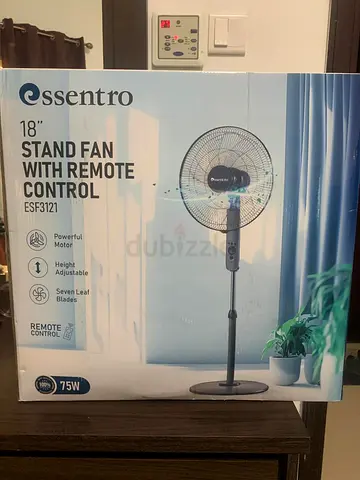 Essentro 18 Stand Fan with Remote Control