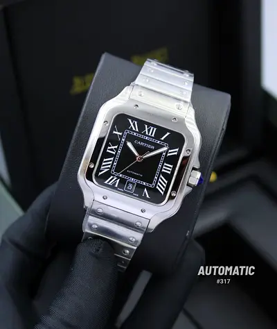 Cartier santos watch automatic premium watch