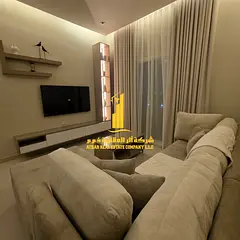 ✨ Luxury apartment for monthly rent, one bedroom and a hall with an open view, fully furnished wit