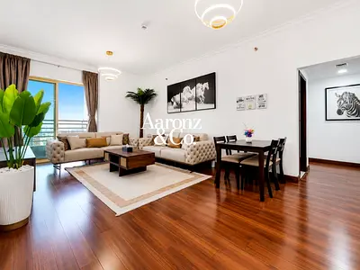 Upgraded | Furnished | 2 Balconies | High Floor