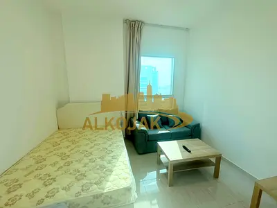 Stylish Fully Furnished Studio In Khalifa City | 4,200 /- AED