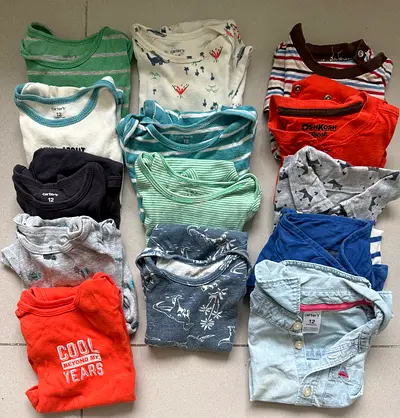 CLOTHES FOR BABY BOY (0-12MOS) 150+pcs