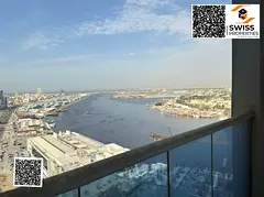 Sea view,2 bedroom apartment, for Yearly rent in Ajman, Al Rashidiya area, Oasis Towers, with gym an