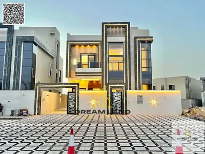 فيلا عائلية مودرن للبيع علي الشارع الرئيسي مباشره في الحليو 2 بمساحة بناء 3400 قدم ارتداد خارجي 20 متر باركن للسيارات