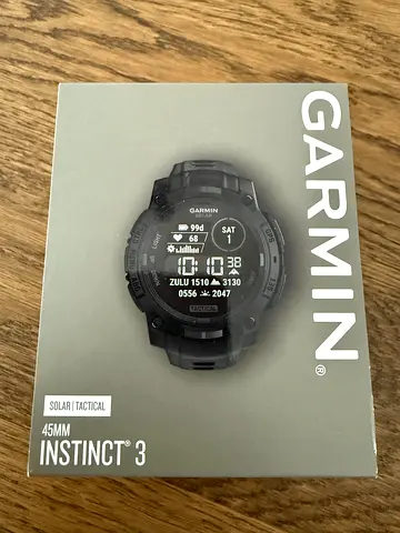 Garmin Instinct 3 Solar Tactical