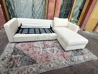 IKEA vimle L Shape Sofa Bed Beige