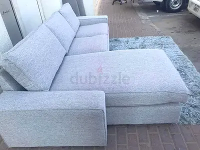 IKEA kivik L Shape Sofa grey