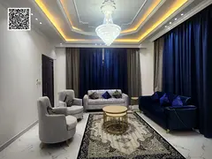 Luxury Furnished 5BR Villa for Sale | AED 2,100,000 | Al Yasmeen, Ajman | Electricity, Water & AC In