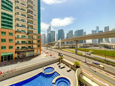 Pool View | Large Balcony | Low floor | Maintained