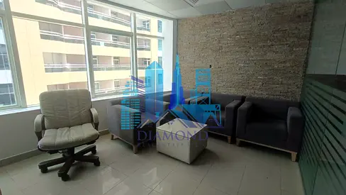 Furnished Office for Rent, Clean, Well-Maintained & Ready to Move In, Horizon Tower Ajman