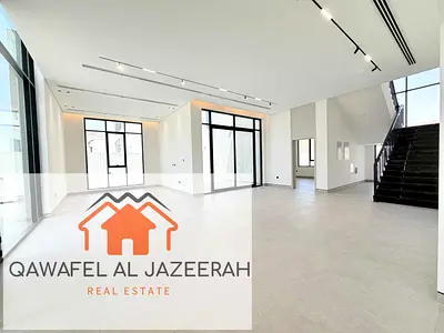 Brand new villa for rent in al warqaa ( 5 bedroom + hall + majlas + parking + maid room )