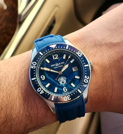 Mont Blanc automatic mens watch