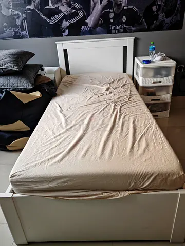 IKEA bed with mattress