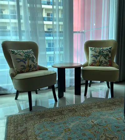 IKEA REMSTA ACCENT CHAIRS