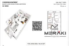 2BR Apartment | Gulf Tower Emirates City