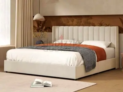 Modren design new King size Family bed With Mattress Available