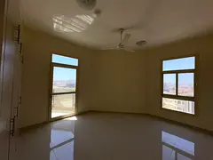 Three bedrooms, a living room, two balconies with built-in wardrobes, second occupancy, near Mohamme