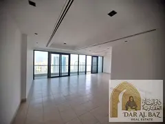 3-bedroom apartment with a living room for annual rent in Al Khan, Sharjah. The apartment has 3 mast
