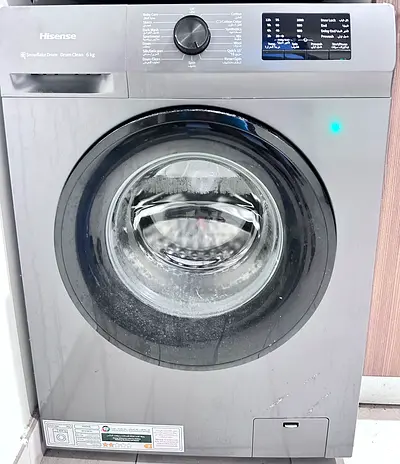 Hisense front load washing machine 6kg - good working condition