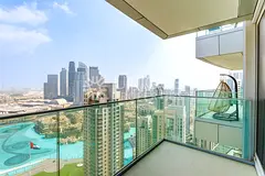 High Floor | Semi-Furnished | Fountain Views