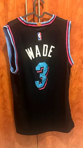 Replica jersey Dwyane Wade Miami Heat #3 Hardwood Classics Jersey - Size L