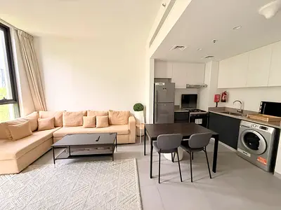 Gated community luxury furnished appartment 1 bedroom fully furnished 48k aljada Community