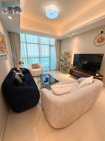 Luxury 1 BHK Gulfa Towers Stunning Views First Tenant Hotel Furnished Super Deluxe Gym Pool Covered Parking Kids Area Grand Luxury