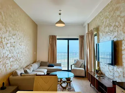 High-Floor 3BR | Balcony & Park View | The Nook 1, Wasl Gate