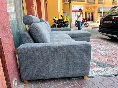 IKEA Sorvallin L Shape Sofa grey
