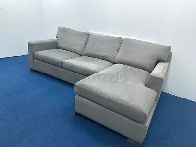 Selling cratebarrel axis model lshape sofa