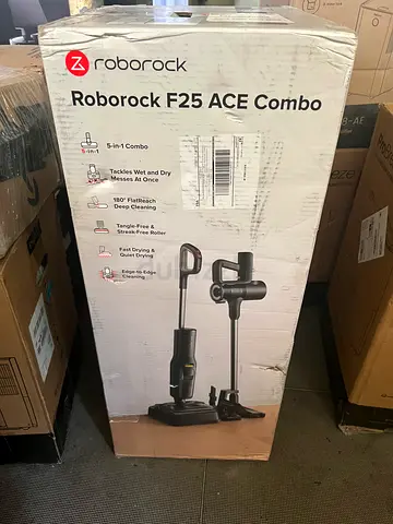 Brand New Roborock F25 ACE Combo 5-in-1 Wet  Dry Vacuum –