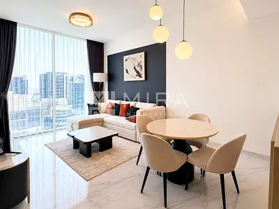 Fully Furnished I High Floor I 1BR Plus Laundry