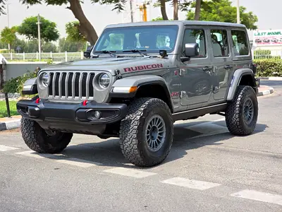 JEEP WRANGLER UNLIMITED RUBICON 2019 GCC SINGLE OWNER IN MINT CONDITION