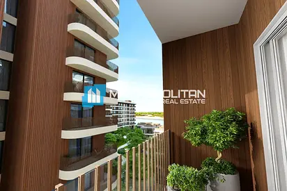 1BR w/Balcony | Beachfront Community | Mid Floor
