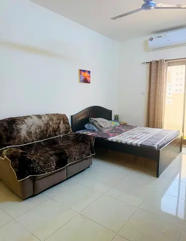 Furnished room rent for family, working married couples or executive working ladies.Budaniq- Sharjah