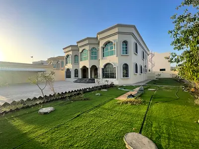 🏡 فيلا فاخرة مع مسبح للإيجار في الجرف – عجمان | 15,000 قدم مربع | للمواطنين فقط
