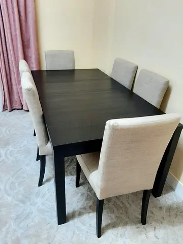 IKEA Extendable Dining Table with chairs