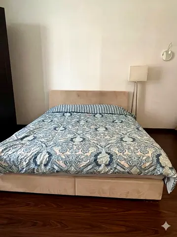 King Bed Frame Velvet Suede